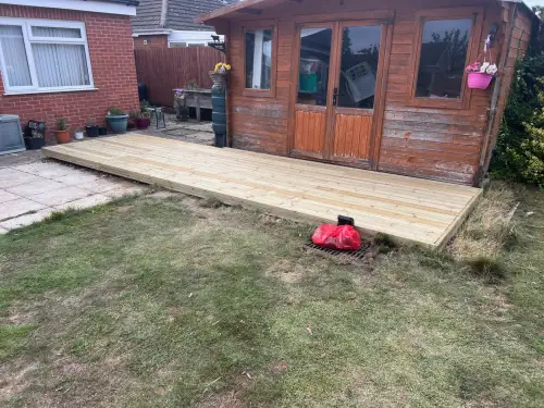 Click Here To Enlarge This Photo Of Decking Installation