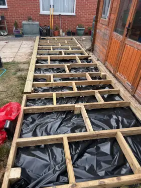 Click Here To Enlarge This Photo Of Decking Installation